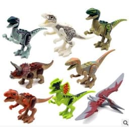 image-Building Blocks Mini Dinosaur Bricks Figures Kids Toys For Children