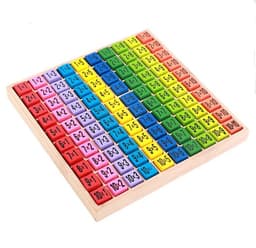 image-Wooden Montessori Multiplication Table