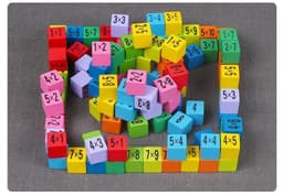 image-Wooden Montessori Multiplication Table