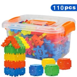 image-110pcs Set DIY Lepin Building Blocks Baby Boys And Girls 3D Blocks Funny Educational Mosaic Toys For Children Kids Block Toys