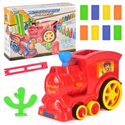 image-Transparent Domino Toy Train For Children