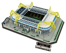 image-Classic Jigsaw DIY 3D Puzzle World Football Stadium European Soccer Playground Assembled Building Model Puzzle Toys For Children