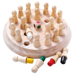 image-Children's Wooden Educational Toys Memory Chess Kid Early Education Toys