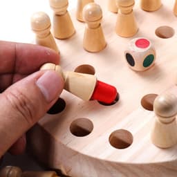 image-Children's Wooden Educational Toys Memory Chess Kid Early Education Toys
