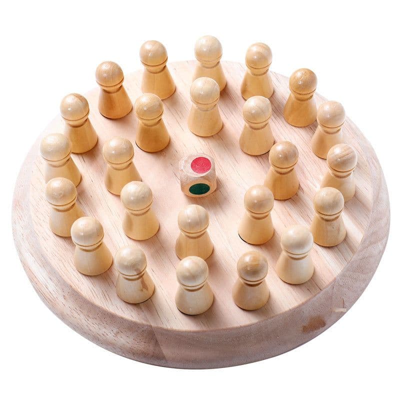 image-Children's Wooden Educational Toys Memory Chess Kid Early Education Toys