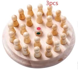 image-Children's Wooden Educational Toys Memory Chess Kid Early Education Toys