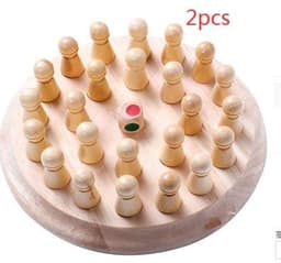 image-Children's Wooden Educational Toys Memory Chess Kid Early Education Toys