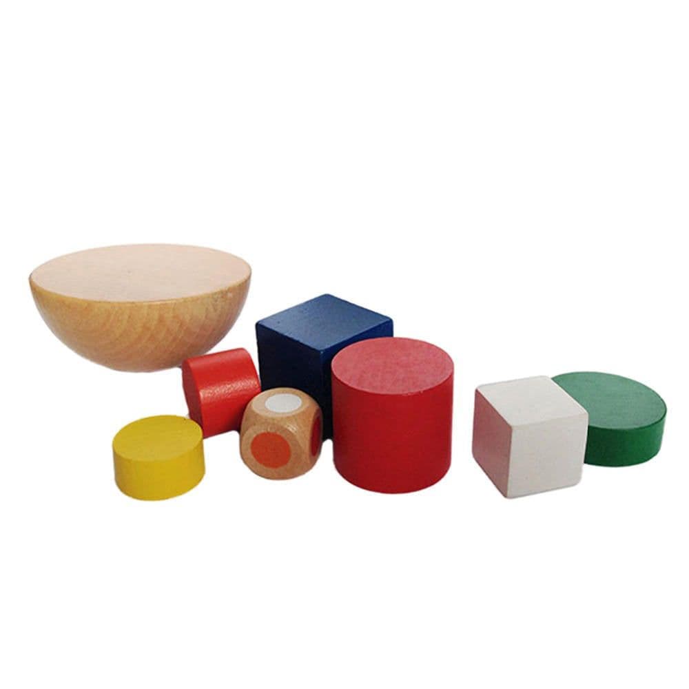 image-Kids Puzzle wooden toy cloth bag hemisphere balance game Children Toys Gifts