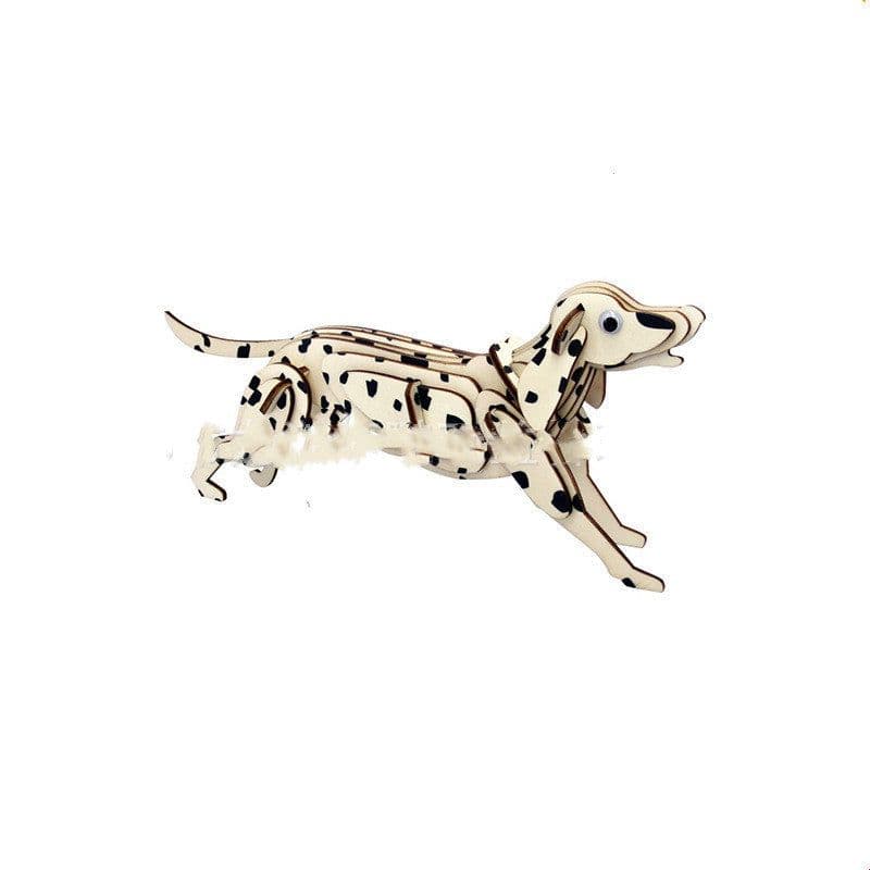 image-Rex Wooden 3D Puzzle Model Laser DIY Children's Puzzle Simulation Dinosaur Toys