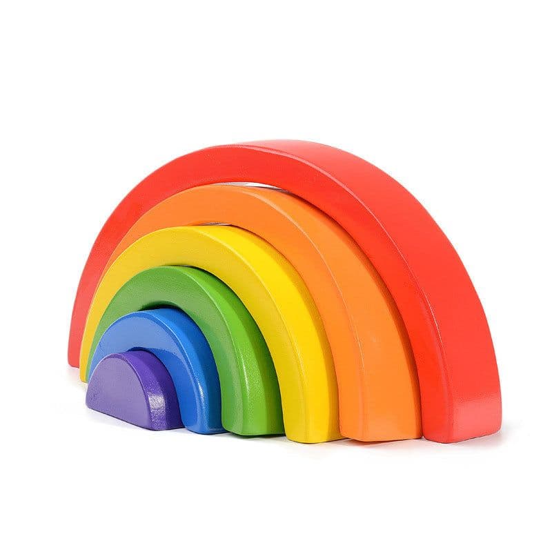 image-Arch bridge semicircle building blocks children toys