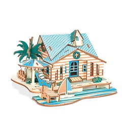 image-Wooden puzzle 3D three-dimensional puzzle DIY model