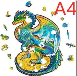 image-DIY Wooden Puzzles Animal Shaped The Best Christmas Gift Wooden Puzzles
