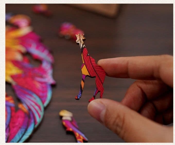 image-DIY Wooden Puzzles Animal Shaped The Best Christmas Gift Wooden Puzzles