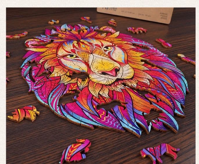 image-DIY Wooden Puzzles Animal Shaped The Best Christmas Gift Wooden Puzzles
