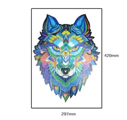 image-DIY Wooden Puzzles Animal Shaped The Best Christmas Gift Wooden Puzzles