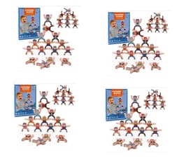 image-Multiplayer Cartoon Hercules Building Blocks Parent-child Interactive Toy Stacking High Game Balance Plastic Blocks
