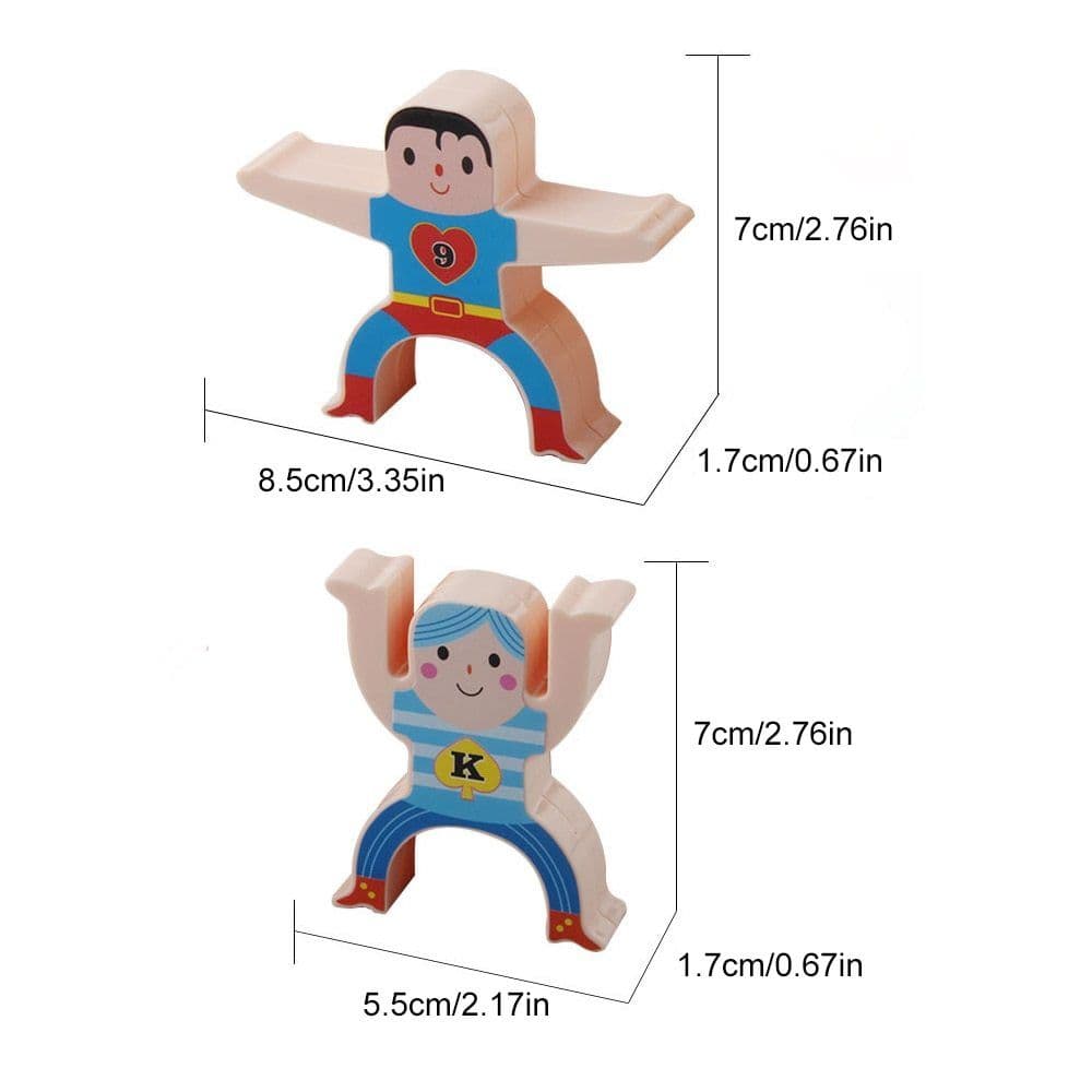 image-Multiplayer Cartoon Hercules Building Blocks Parent-child Interactive Toy Stacking High Game Balance Plastic Blocks