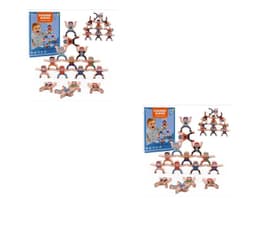 image-Multiplayer Cartoon Hercules Building Blocks Parent-child Interactive Toy Stacking High Game Balance Plastic Blocks