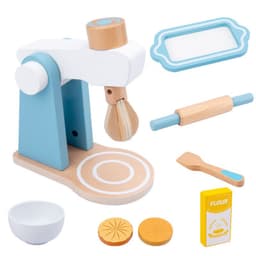 image-Wooden simulation play house children's toys