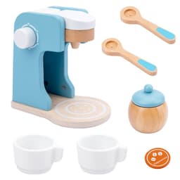 image-Wooden simulation play house children's toys