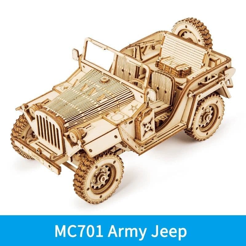 image-Robotime 3D Wooden Puzzle Prime Steam Express Model DIY Kit Puzzle Toy