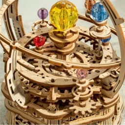 image-Robotime Rokr Music Box 3D Wooden Puzzle Building Kits Game Assembly Model Toys for Children Kids Birthday Christmas Gifts AMK51