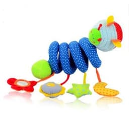 image-Infant Toddler Rattles Toys for Baby Stroller Crib Soft Rabbit Bear Style Pram Hanging Toys Plush Appease Doll Bed Accessories