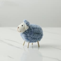 image-Home Decoration Felt Sheep Miniature Decoration Figurines Holiday Party Supplies Accessories