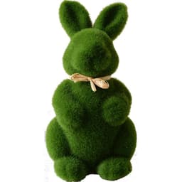 image-Real Linter Moss Easter Bunny Living Room Desktop Decoration