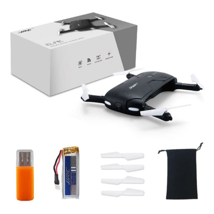 image-JJRC H37 Elfie foldable Mini Selfie Drone JJRC H37 W/ Camera Altitude Hold FPV Quadcopter WIFI phone Control RC Helicopter Drone