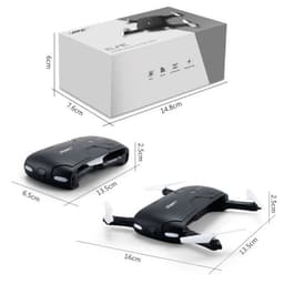 image-JJRC H37 Elfie foldable Mini Selfie Drone JJRC H37 W/ Camera Altitude Hold FPV Quadcopter WIFI phone Control RC Helicopter Drone