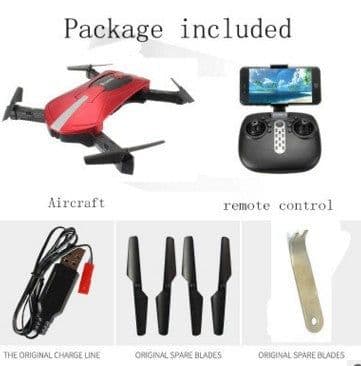 image-WiFi FPV With High Hold Mode Foldable Arm RC Quadcopter Model Toys For Children Gift