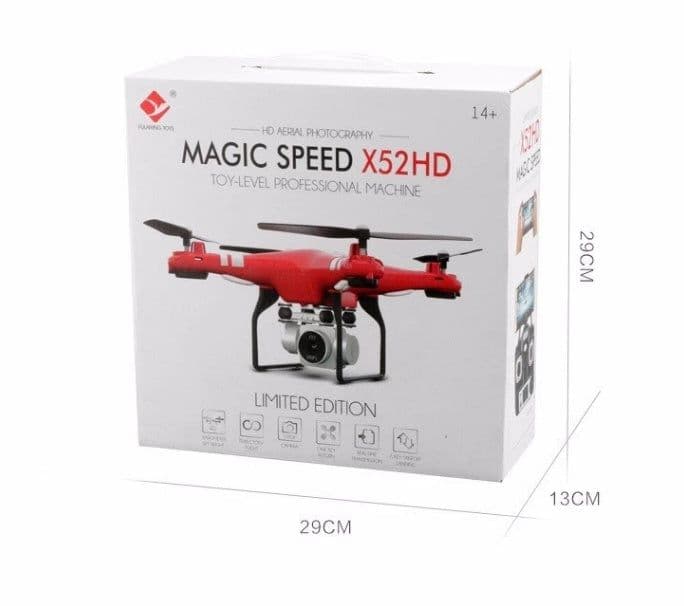 image-X52 RC drone with Altitude Hold 1080P 5MP HD Camera Quadcopter RC Drone 2MP WiF VS Phantom 3 Standard Syma X8HG