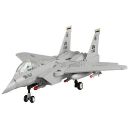 image-Airplane model inserting building blocks