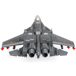 image-Airplane model inserting building blocks