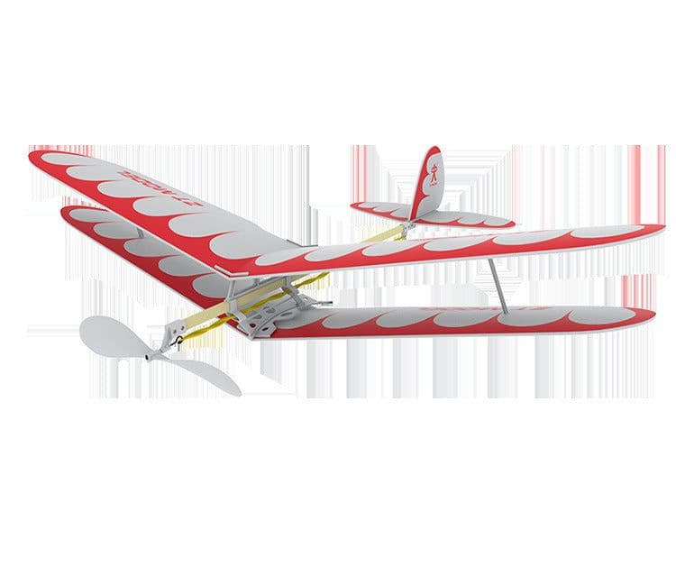 image-Double - wing rubber - powered aircraft