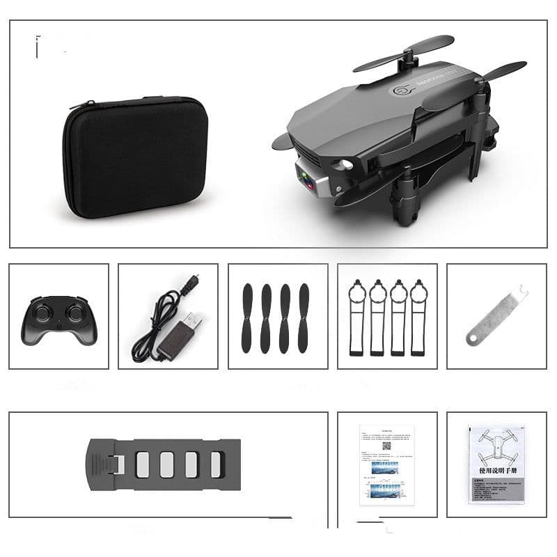 image-Folding Drone HD 4K Aerial Photography Mini Quadcopter Toy RC Airplane