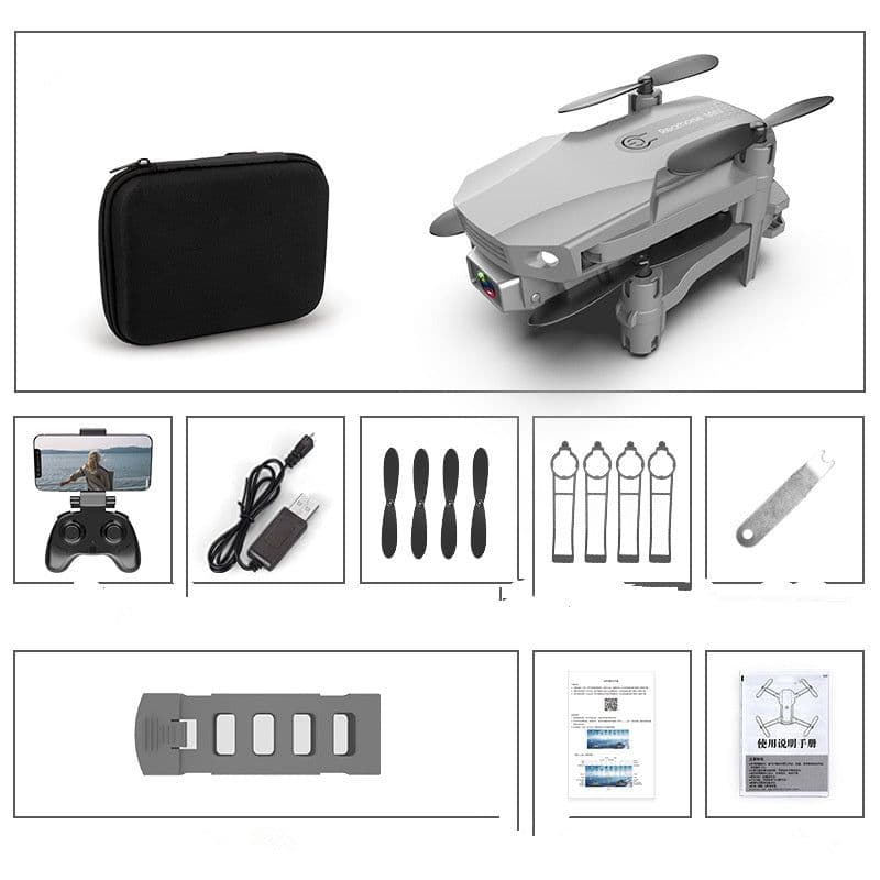 image-Folding Drone HD 4K Aerial Photography Mini Quadcopter Toy RC Airplane