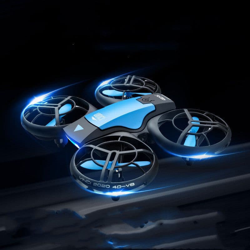 image-V8 2.4G 4CH Mini RC Drone Gesture Sensing WIFI FPV Altitude Hold Quadcopter RC Drone Toy With High Definition Camera