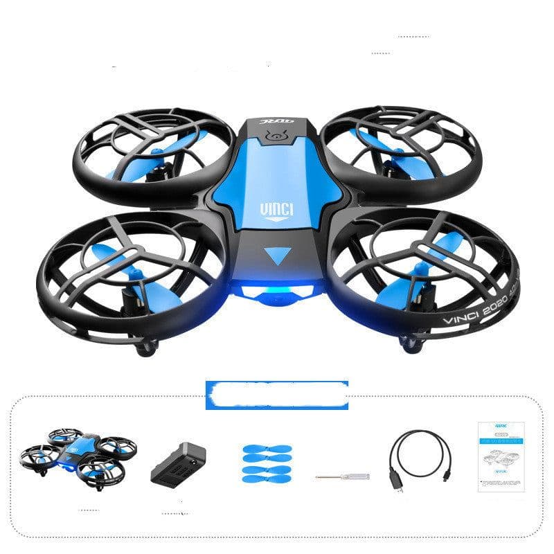 image-V8 2.4G 4CH Mini RC Drone Gesture Sensing WIFI FPV Altitude Hold Quadcopter RC Drone Toy With High Definition Camera