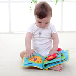 image-Baby Multi-Functional Soft Cloth Books