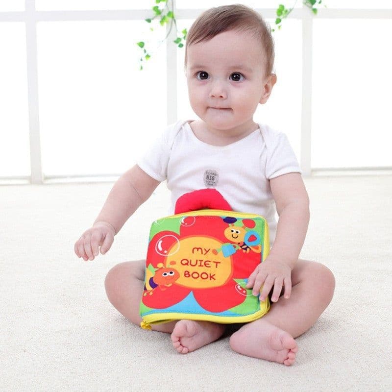 image-Baby Multi-Functional Soft Cloth Books