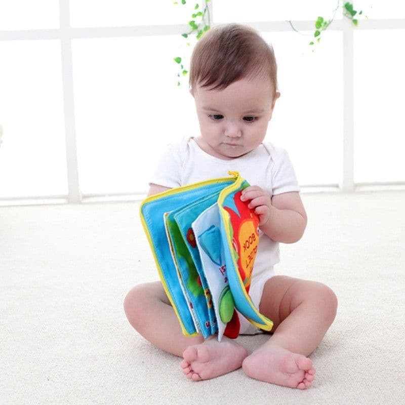 image-Baby Multi-Functional Soft Cloth Books