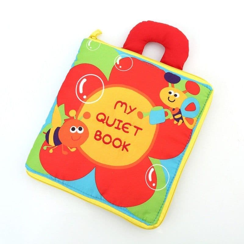 image-Baby Multi-Functional Soft Cloth Books