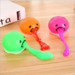 image-Puking Ball Brother Egg Yolk Pinch Vomit Spoof And Play Tricky Toys