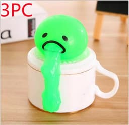 image-Puking Ball Brother Egg Yolk Pinch Vomit Spoof And Play Tricky Toys