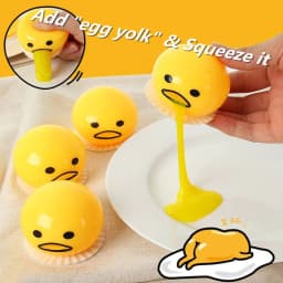 image-Puking Ball Brother Egg Yolk Pinch Vomit Spoof And Play Tricky Toys