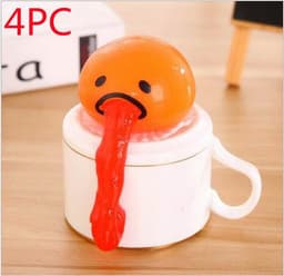 image-Puking Ball Brother Egg Yolk Pinch Vomit Spoof And Play Tricky Toys