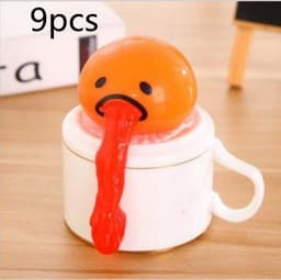image-Puking Ball Brother Egg Yolk Pinch Vomit Spoof And Play Tricky Toys