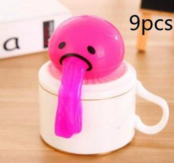 image-Puking Ball Brother Egg Yolk Pinch Vomit Spoof And Play Tricky Toys